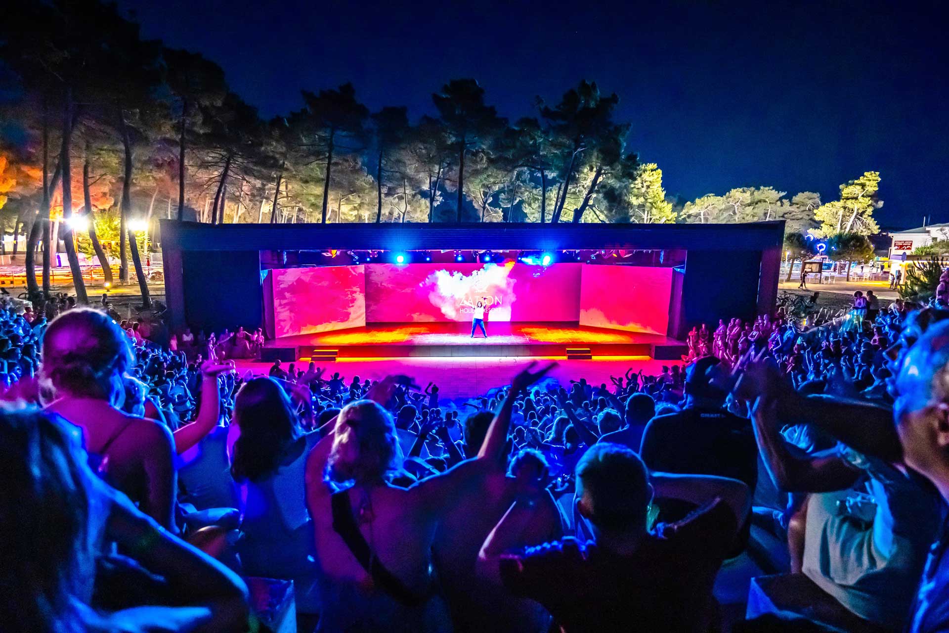 Animation theatre on Zaton Holiday Resort Animation theatre on Zaton Holiday Resort