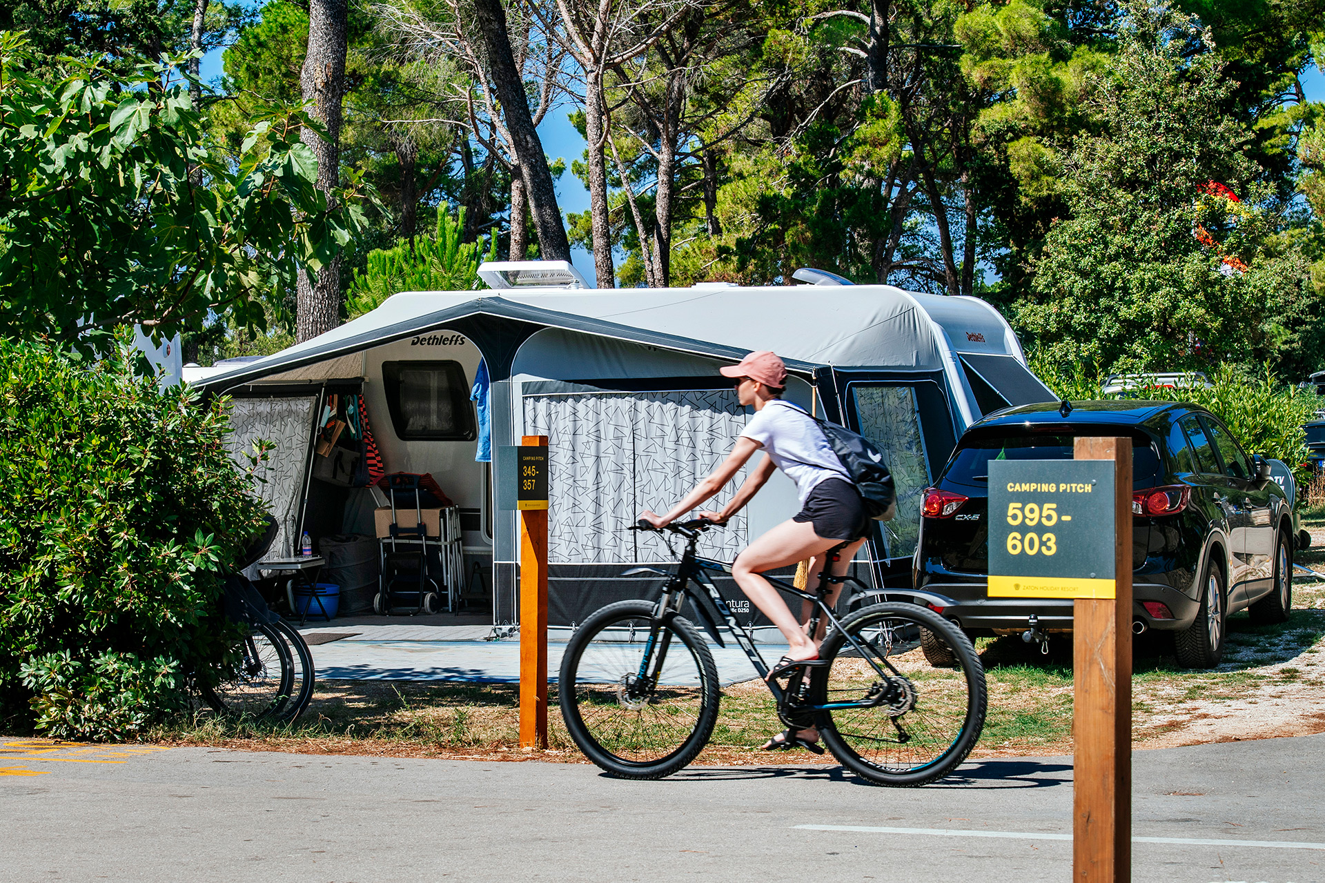 Fremragende camping på Zaton Holiday Resort